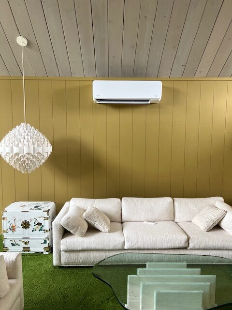 Eichler home ductless HVAC